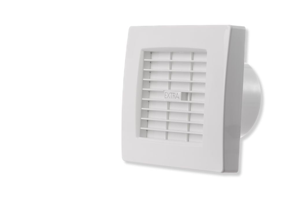 Bathroom Extractor Fan With Automatic Shutters
