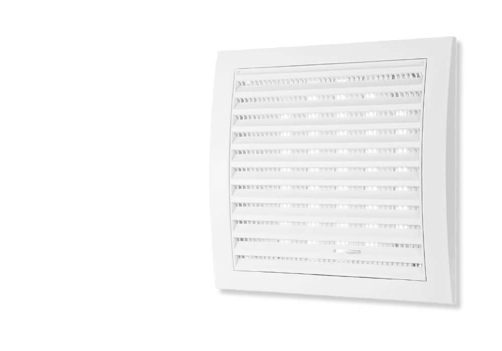 Plastic Ventilation Grille - Adjustable Airflow