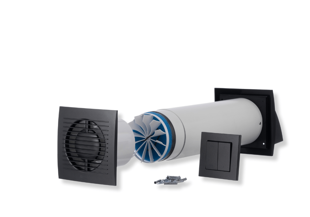 Heat Recovery Ventilation - best ventilation for single room - Air Recuperation