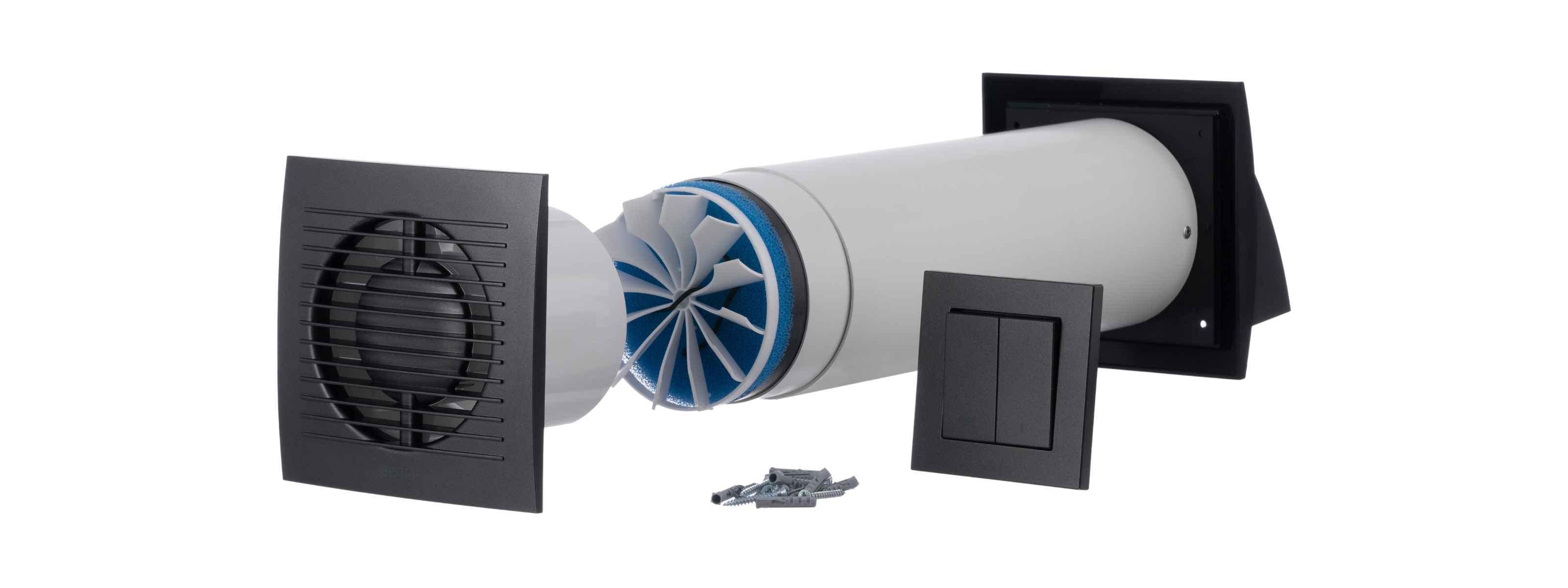 Ventilation system with heat recovery