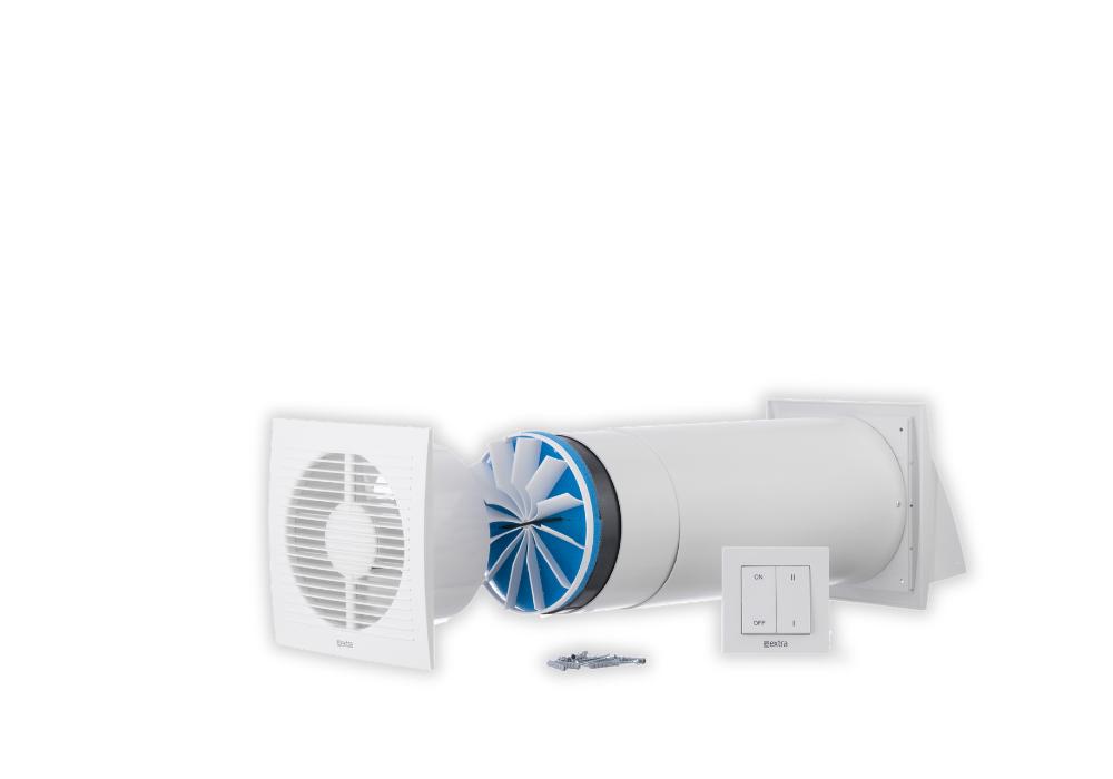 Decentralised Ventilation Units - Heat Recovery Fan