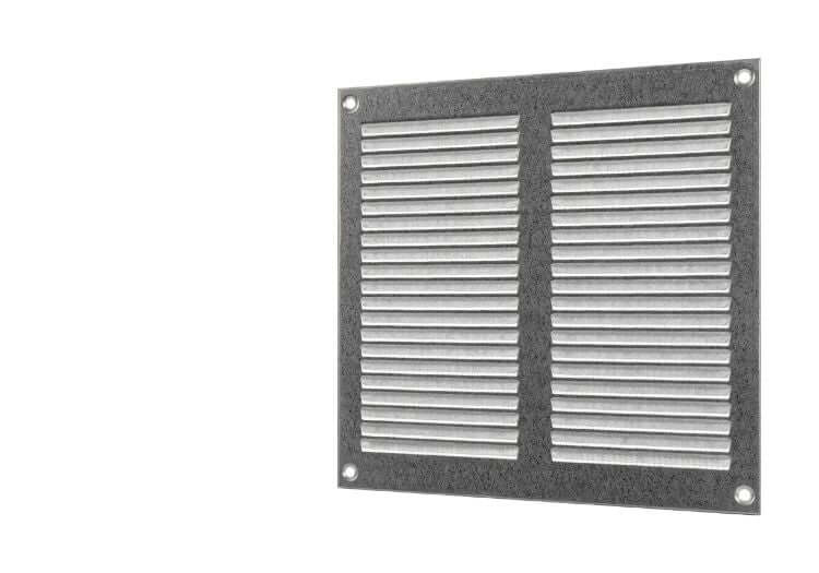 Square, Rectangular Metal Ventilation Grilles - Air Vent Covers - Metal Air Vent