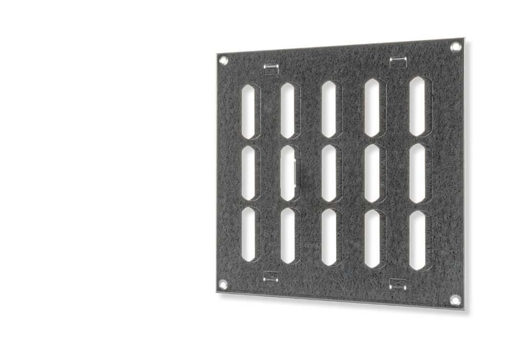 Adjustable Airflow Rectangular Metal Ventilation Grilles - Hit & Miss Sliding Vent Covers