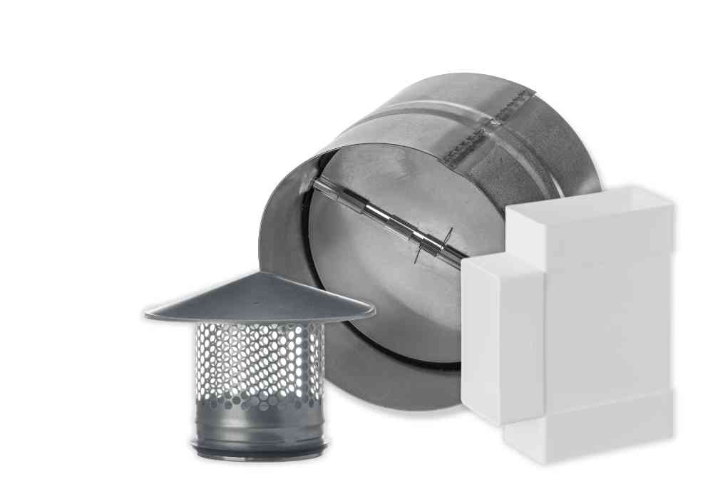 Plastic and Metal Ventilation System