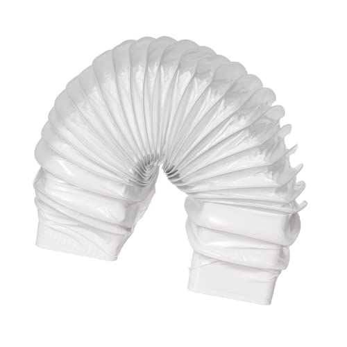 220x55mm - - PVC Hose with Connector - Flat Duct/Bend - Rectangular Flexible Ducting