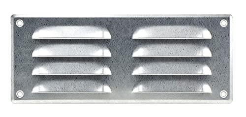 ST MR26105Zn - Metal Air Vent Grille Cover with Insect Net - Ventilation Cover