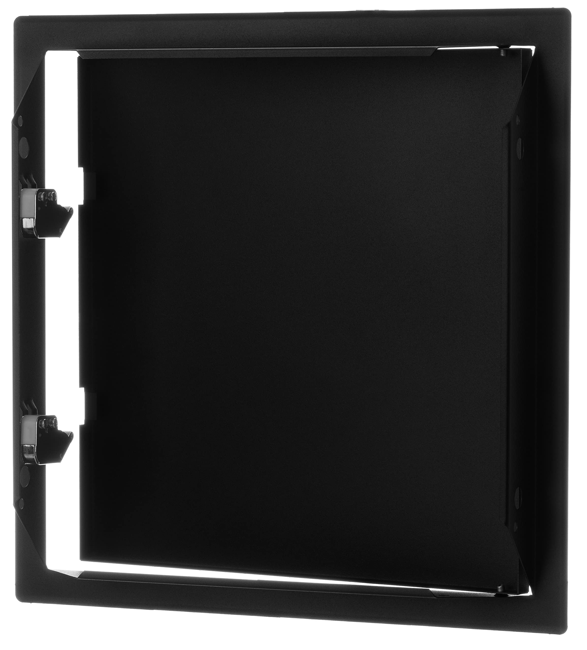 White - 20x20 cm / 8x8 inch - with "Click" system - Metal Access Panel - Access Door - Inspection Flap with / without a Key Lock for indoor use