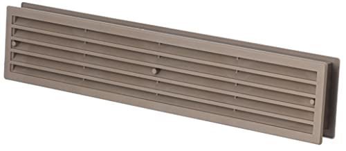 Internal Door Vent - Beige - 450x92mm - Without screws - Two Sided Door Ventilation Grille - Door Air Vent Cover