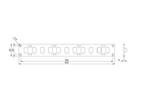 Galvanised Steel - 500x200mm / 20x8'' - Metal Adjustable Ventilation Covers - Sliding Hit and Miss Vent Grille