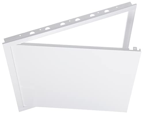 White - 40x40cm / 8x8'' - Plastic Access Panel - Inspection Hatch - ABS Plastic Inspection Door Inspection Flap