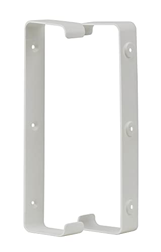 55x110mm - - Rectangular Flat Channel Clips - Ducting Clamp Holder - Plastic Bracket/Pack of x2 Clips