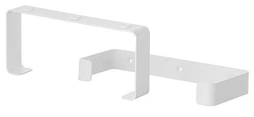 90x220mm - - Rectangular Flat Channel Clips - Ducting Clamp Holder - Plastic Bracket/Pack of x2 Clips