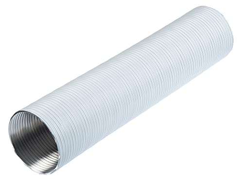 Aluminium - Ø 160mm / 1.5m - Aluminium Semi Rigid Flexible Duct Hose