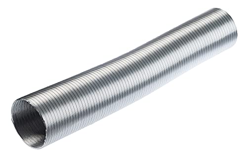 Aluminium - Ø 160mm / 1.5m - Aluminium Semi Rigid Flexible Duct Hose