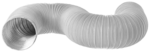 Aluminium - Ø 160mm / 1.5m - Aluminium Semi Rigid Flexible Duct Hose