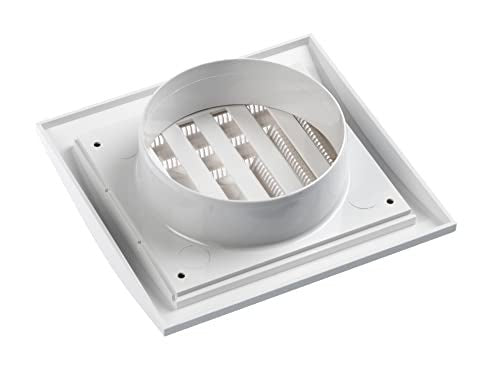 White Adjustable - Ø 100mm / 4" - Adjustable Ceiling Vent