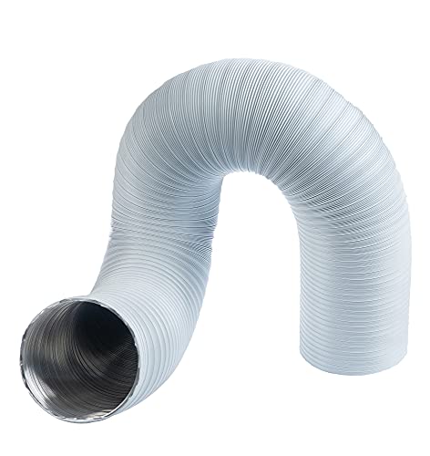 Aluminium - Ø 160mm / 1.5m - Aluminium Semi Rigid Flexible Duct Hose