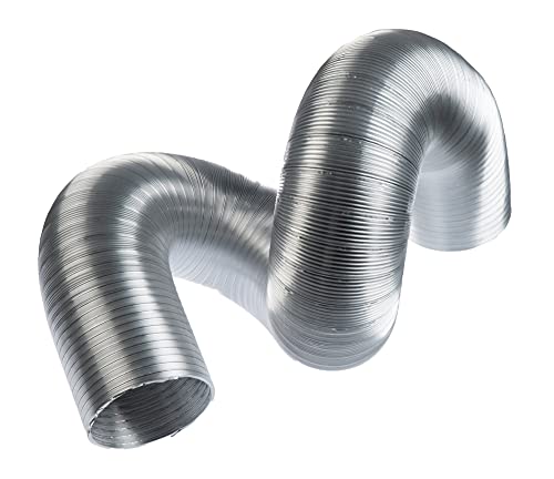 Aluminium - Ø 160mm / 1.5m - Aluminium Semi Rigid Flexible Duct Hose