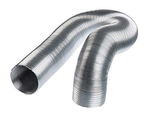 Aluminium - Ø 160mm / 1.5m - Aluminium Semi Rigid Flexible Duct Hose