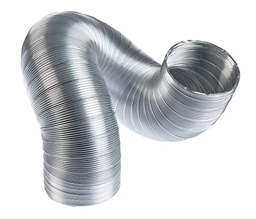 Aluminium - Ø 100mm / 3m - Aluminium Semi Rigid Flexible Duct Hose