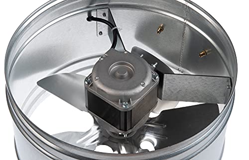 Ø 315 mm / 12.4 inch - Basic - Galvanized Steel - Axial Inline Fan - Metal Industrial Ducting Extractor Fan