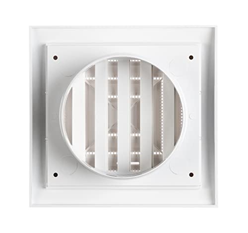 White Adjustable - Ø 100mm / 4" - Adjustable Ceiling Vent