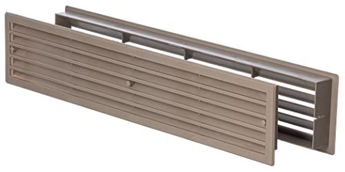 Internal Door Vent - 450x92mm - Without screws - Two Sided Door Ventilation Grille - Door Air Vent Cover