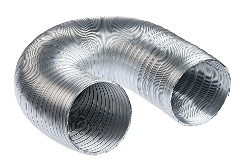 Aluminium - Ø 100mm / 3m - Aluminium Semi Rigid Flexible Duct Hose