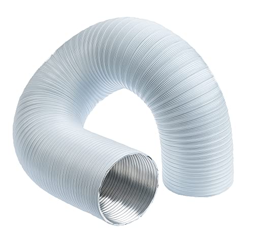 Aluminium - Ø 160mm / 1.5m - Aluminium Semi Rigid Flexible Duct Hose