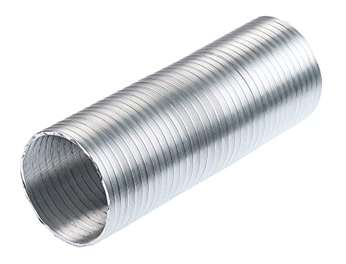 Aluminium - Ø 100mm / 3m - Aluminium Semi Rigid Flexible Duct Hose