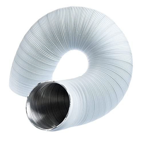 Aluminium - Ø 160mm / 1.5m - Aluminium Semi Rigid Flexible Duct Hose