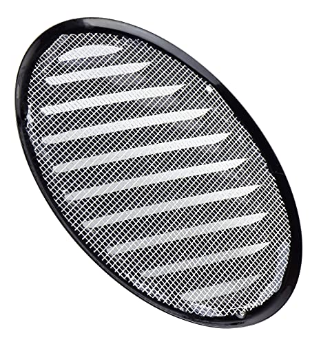 Stainless Steel - Ø 200 mm / 8 inch - Round Metal Air Vent Grille Cover with Insect Screen