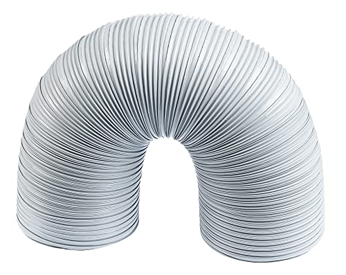 Aluminium - Ø 160mm / 1.5m - Aluminium Semi Rigid Flexible Duct Hose