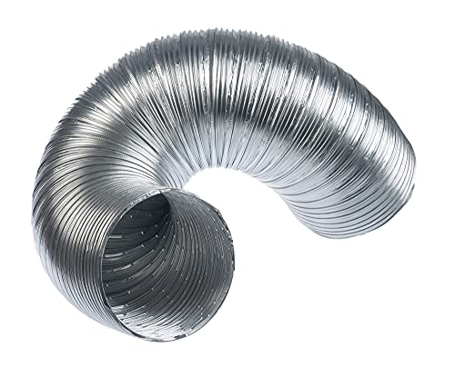 Aluminium - Ø 160mm / 1.5m - Aluminium Semi Rigid Flexible Duct Hose