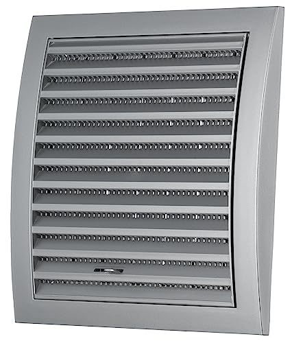 White - Ø 150mm / 6" - Plastic Air Vent Grille Cover - Ventilation Grill with Fly Screen