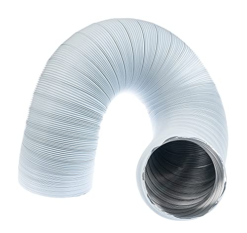 Aluminium - Ø 160mm / 1.5m - Aluminium Semi Rigid Flexible Duct Hose