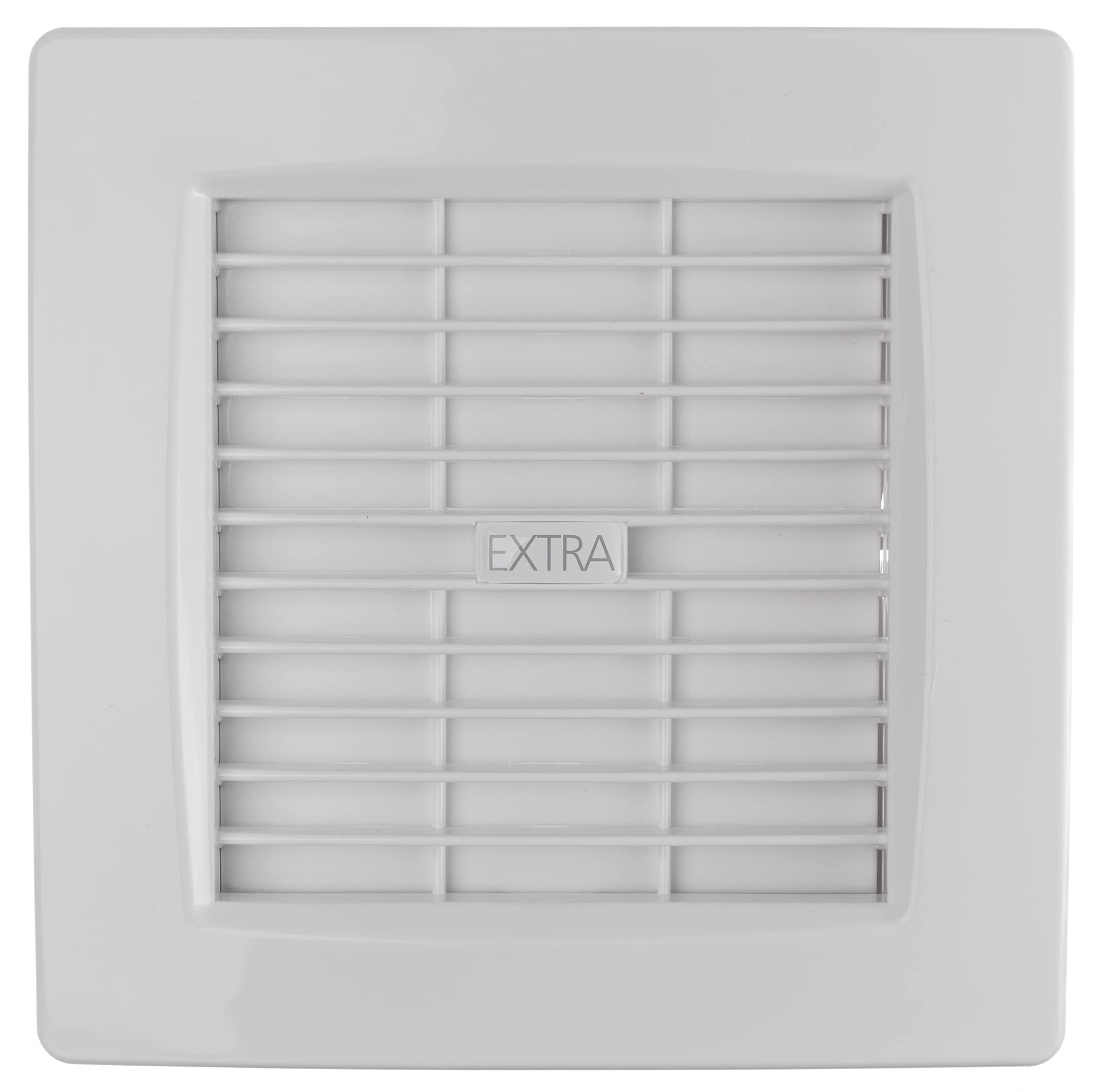 Ø 100mm / 4 inch - Basic - White - Ø 100 mm, Ø 120 mm White Wall Extractor Fan with or without Automatic Shutter - Ventilation for Kitchen, Toilet, Bath, Garage or Bathroom