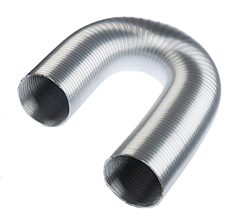 Aluminium - Ø 100mm / 3m - Aluminium Semi Rigid Flexible Duct Hose