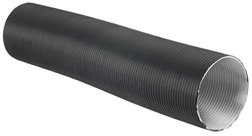 Anthracite - Ø 125mm / 3m - Aluminium Semi Rigid Flexible Duct Hose