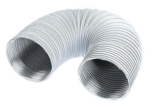 White - Ø 125mm / 1.5m - Aluminium Semi Rigid Flexible Duct Hose