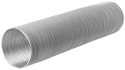 White - Ø 125mm / 3m - Aluminium Semi Rigid Flexible Duct Hose