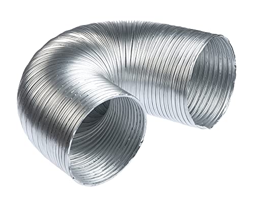 Aluminium - Ø 150mm / 1.5m - Aluminium Semi Rigid Flexible Duct Hose