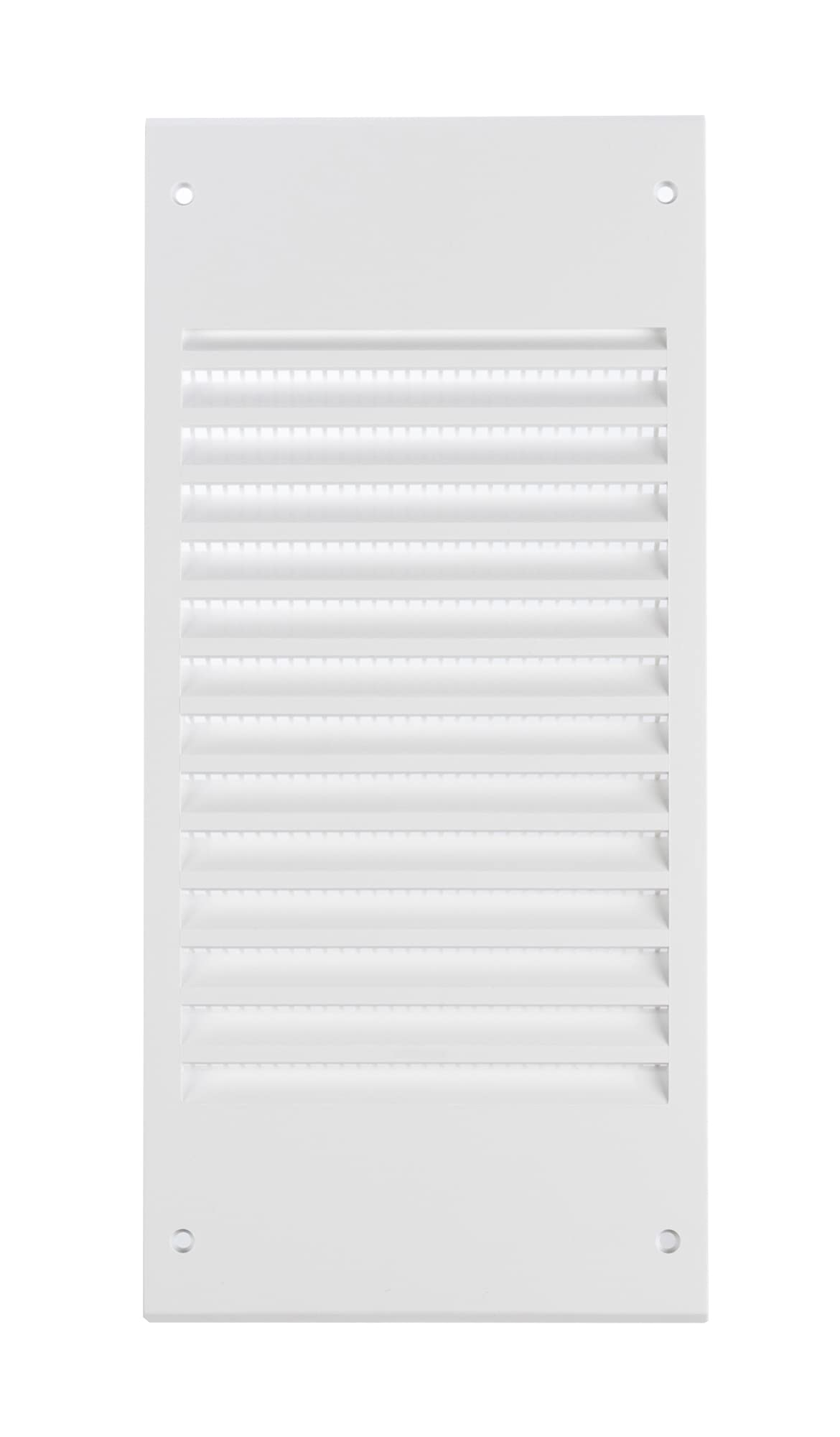 White - 300x140mm - ABS Plastic Anthracite Ventilation Grille - Vent Cover with Anti Insect Net