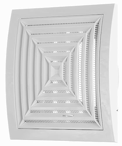 White Adjustable - Ø 150mm / 6" - Adjustable Ceiling Vent