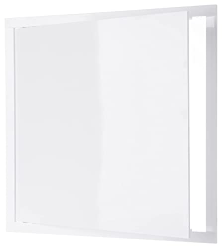 White - 40x40cm / 8x8'' - Plastic Access Panel - Inspection Hatch - ABS Plastic Inspection Door Inspection Flap